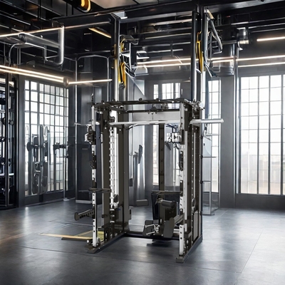 Коммерческий многофункциональный тренажерный зал Rack Smith Machine Multifunctional Fitness Trainer