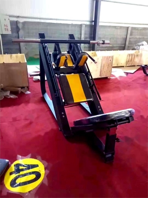 Коммерческая сталь 45 градусов Hack Squat Gym Машины для тренировки