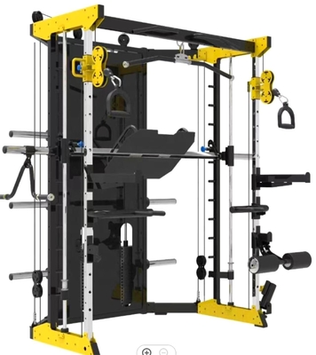 Многофункциональная силовая приседательная стойка Smith Machine для фитнеса Физическое упражнение