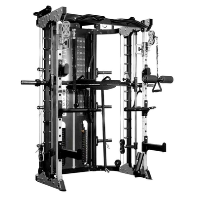 Многофункциональная силовая приседательная стойка Smith Machine для фитнеса Физическое упражнение
