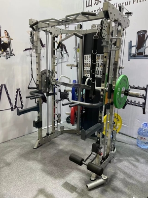 Все в одном многофункциональный стальной Smith Machine для спортивных тренировок и грудных упражнений