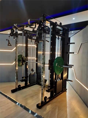Мультифункциональная коммерческая тренажерная раковина Smith Machine для домашнего фитнес-тренинга