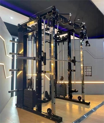 Мультифункциональная коммерческая тренажерная раковина Smith Machine для домашнего фитнес-тренинга