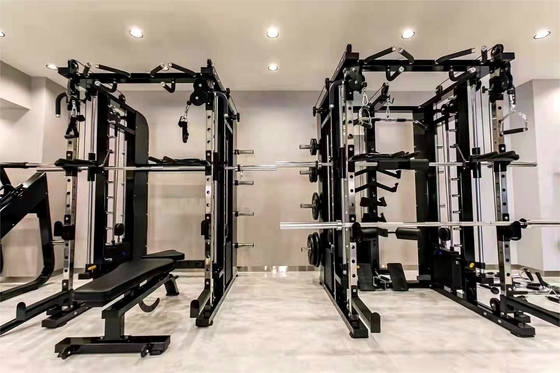 Мультифункциональная коммерческая тренажерная раковина Smith Machine для домашнего фитнес-тренинга