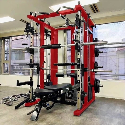 Мультифункциональная коммерческая тренажерная раковина Smith Machine для домашнего фитнес-тренинга