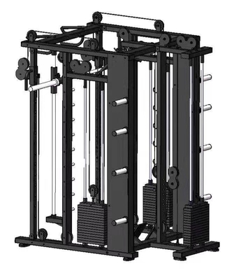 Унисексный функциональный тренажер Smith Machine Pin загруженный и загруженный для дома