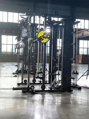 Унисексный функциональный тренажер Smith Machine Pin загруженный и загруженный для дома
