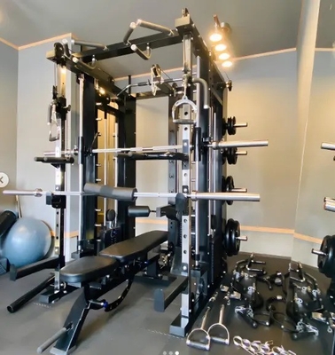 Унисексный функциональный тренажер Smith Machine Pin загруженный и загруженный для дома