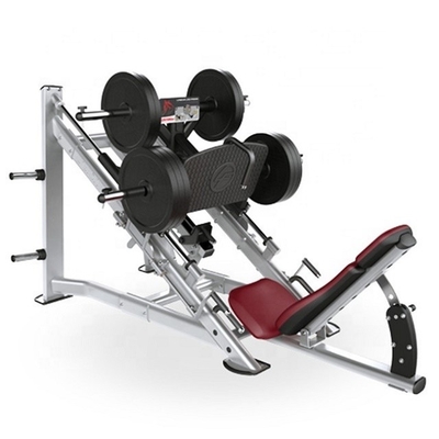 Коммерческий фитнес-гимназия 45 градусов Пресс ног и Hack Squat Machine для силовых тренировок