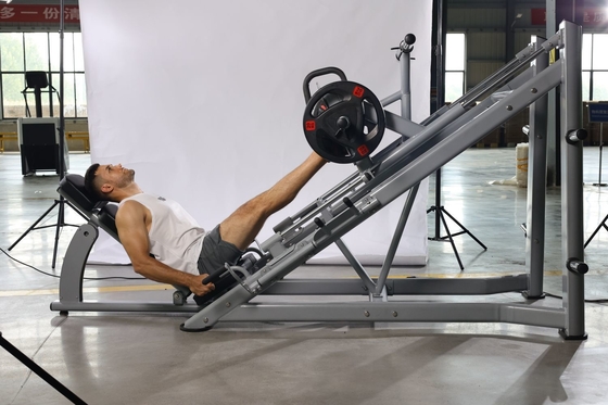 Коммерческий фитнес-гимназия 45 градусов Пресс ног и Hack Squat Machine для силовых тренировок