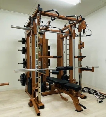 Регулируемая коробка для пресс-ног Smith Squat Machine для коммерческой силовой тренировки в спортзале