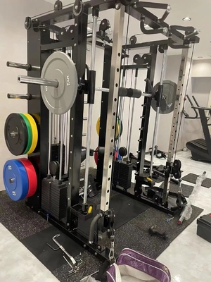 Регулируемая коробка для пресс-ног Smith Squat Machine для коммерческой силовой тренировки в спортзале