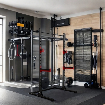 Style Cage Squat Rack Home Gym Trainer с весовой скамейкой и 1100*1300*2100