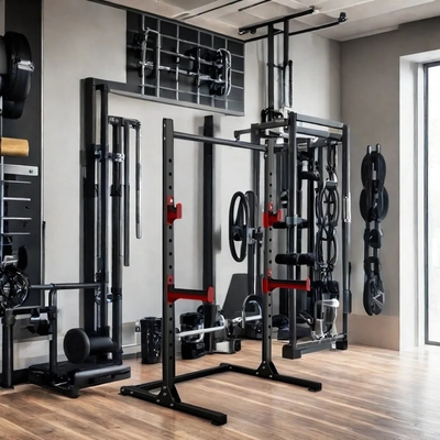 Style Cage Squat Rack Home Gym Trainer с весовой скамейкой и 1100*1300*2100