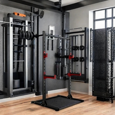 Style Cage Squat Rack Home Gym Trainer с весовой скамейкой и 1100*1300*2100