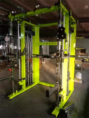 Домашний тренажерный зал Power Cage Squat Rack с многофункциональной машиной Smith и тяжелой атлетикой