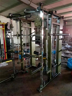 Домашний тренажерный зал Power Cage Squat Rack с многофункциональной машиной Smith и тяжелой атлетикой