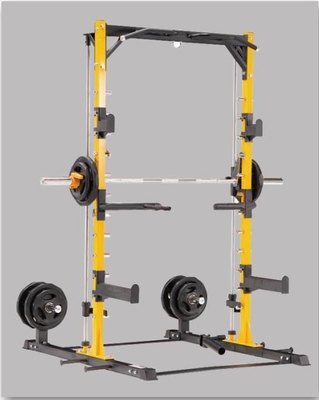 Стальная конструкция корпуса и тяжелая скамейка для унисекса Multi Power Rack Smith Machine
