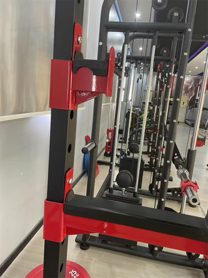 Унисексный бодибилдинг Фитнес Power Plate с весовой скамейкой Барбелл Бар Half Squat Rack