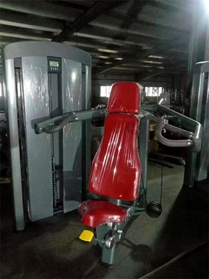 Выбор штифтовой нагрузки средней нагрузки Gym Shoulder Press Machine для коммерческого пользовательского логотипа