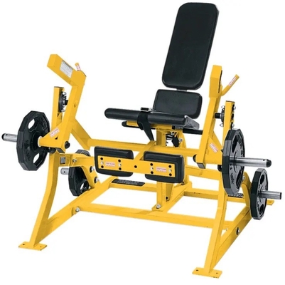 Средний загрузчик Iso Lateral Leg Curl Extension Регулируемые веса для силовых тренировок