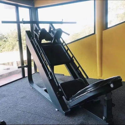 Пластинка загруженная Hack Squat Machine для тренировки мышц ног Фитнес-силовое оборудование