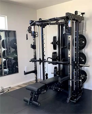 Коммерческая многофункциональная Smith Machine Большая и настраиваемая для домашнего фитнеса