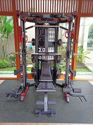 Коммерческая многофункциональная Smith Machine Большая и настраиваемая для домашнего фитнеса