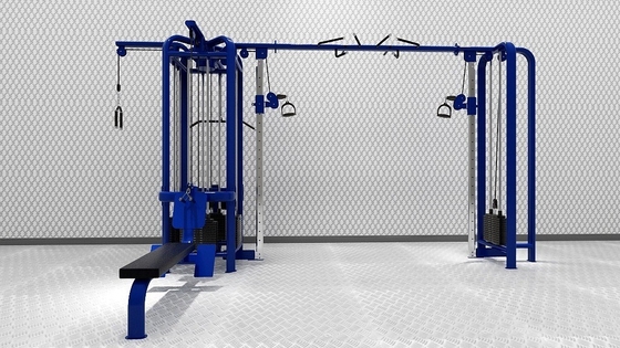 Силовой тренировочный кабельный тренажер Gym Multi Station Gym Machine с регулируемой шкивкой
