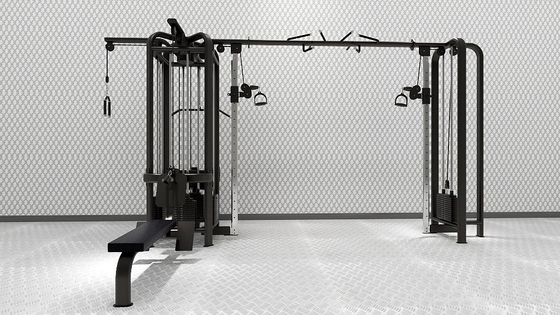 Силовой тренировочный кабельный тренажер Gym Multi Station Gym Machine с регулируемой шкивкой