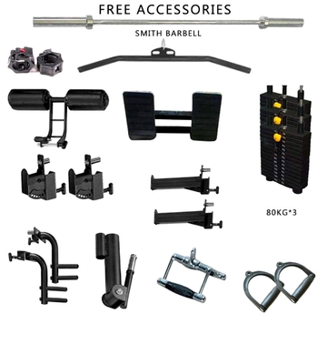 260кг вместимости Gym Equipment Smith Machine Аксессуары для индивидуальных тренировок
