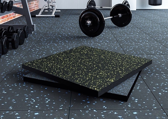 Gym Rubber Mat с толщиной 10 мм/15 мм/20 мм/25 мм/30 мм и высокой долговечностью
