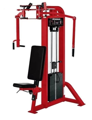 Коммерческая 2 в 1 штифт выбор нагрузки сидячий Pec Deck Fly Machine для упражнений с весом