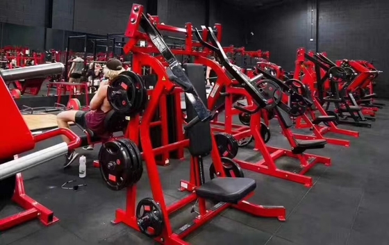 Коммерческая силовая машина с ISO-боковым грудным пресс Lat Pulldown 2880 * 1550 * 1500