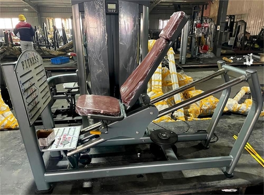 Средний загрузчик Gym Equipment Регулируемая сидячая ножная пресс-машина для глюток и квадроциклов