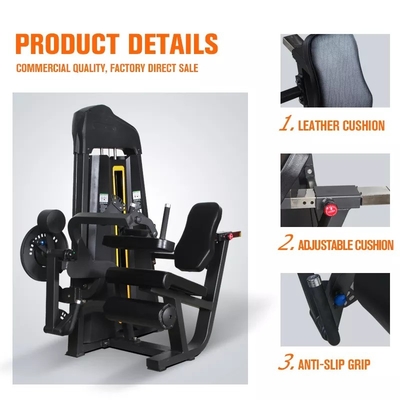 Средний загрузчик Leg Extension Leg Curl Machine для тренировок силового центра гимнастики