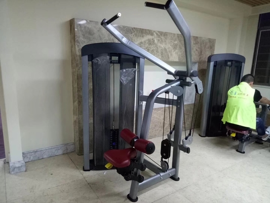 1600*1500*2000мм Dezhou Pin Loaded Gym Fitness Equipment Pulldown Machine с сталью