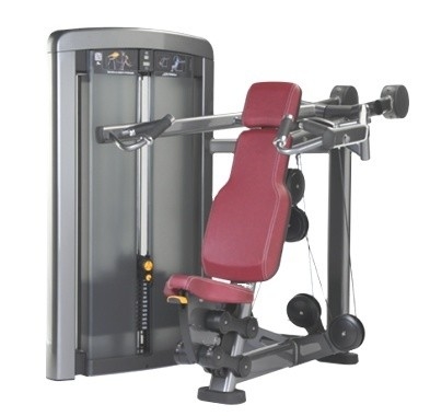 Выбор штифтовой нагрузки средней нагрузки Gym Shoulder Press Machine для коммерческого пользовательского логотипа