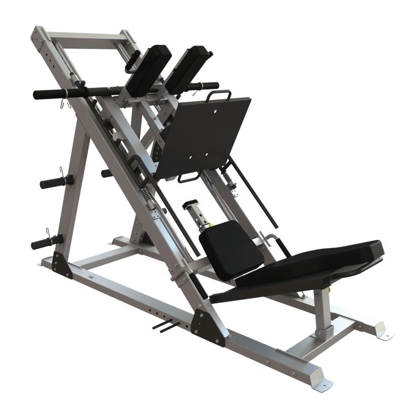 Универсальный 2 в 1 Hack Squat Leg Press Machine для силовых тренировок 2385*1510*1660 мм