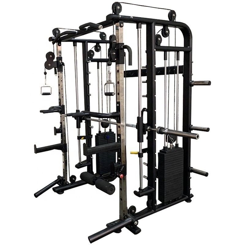 Цветовые варианты рамы для клетки Smith Machine в настраиваемом коммерческом оборудовании для тренажеров