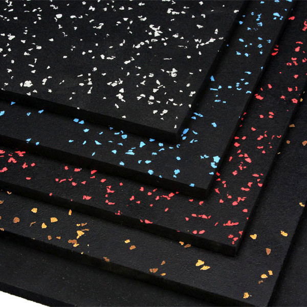 Gym Rubber Mat с толщиной 10 мм/15 мм/20 мм/25 мм/30 мм и высокой долговечностью