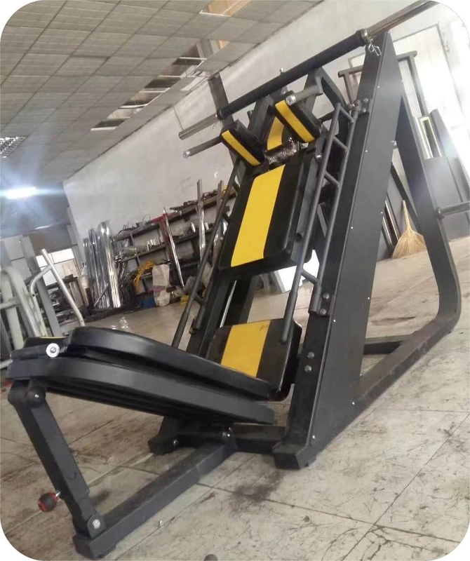 Средний загрузчик 2 в 1 Hack Squat и ноги прес-машина для тренировки на скамейке в Шаньдун