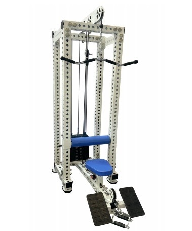 Фитнес-центр 2 в 1 Lat Pull Down Low Row Tube Thickness 3.0mm Коммерческое оборудование