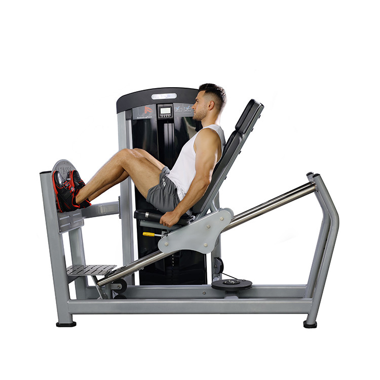 Средний загрузчик Gym Equipment Регулируемая сидячая ножная пресс-машина для глюток и квадроциклов